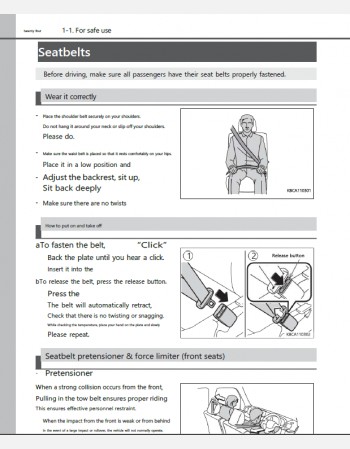 toyota pixis van 2022 2023 2024 owners manual. 